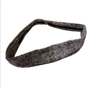 🛍 Lululemon Yoga & Running Headband Marbled Gray
